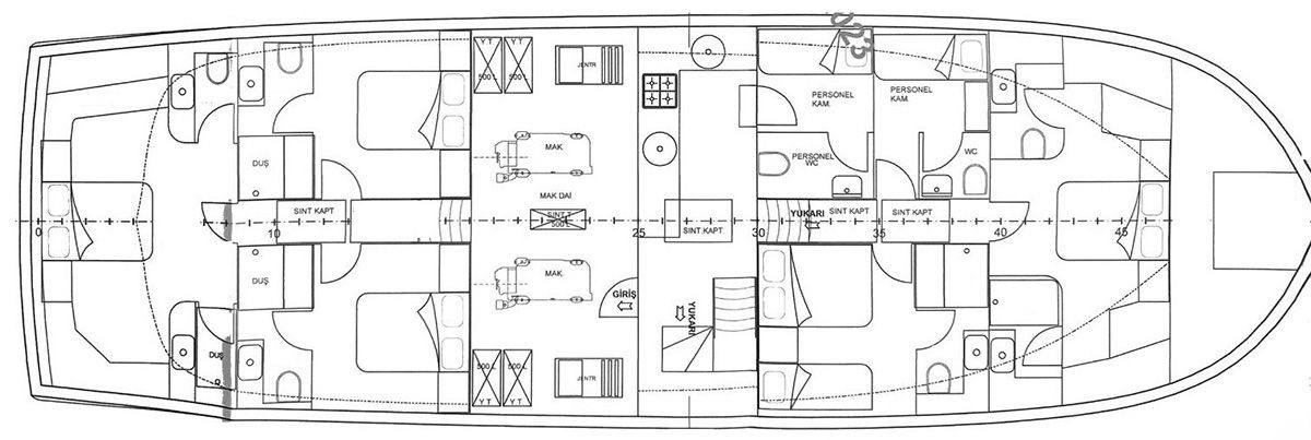 Aqua Bella layout diagram