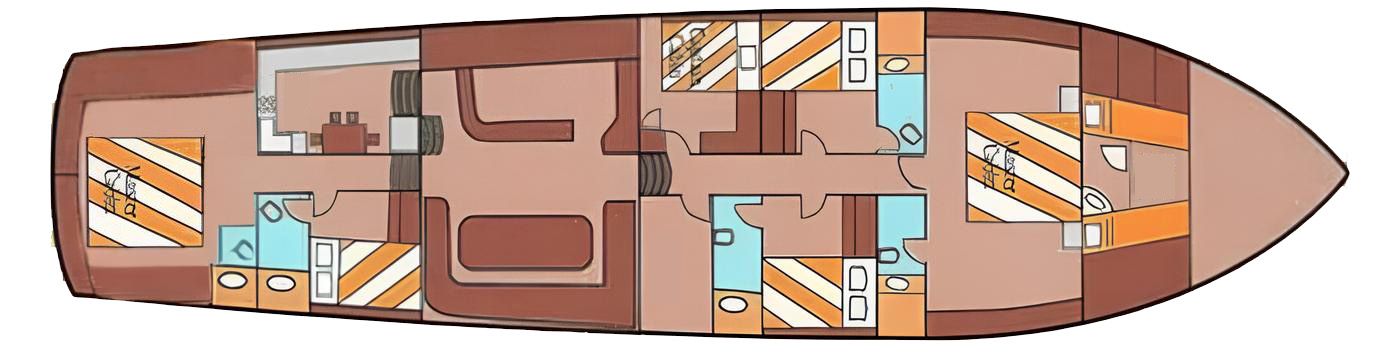 Arielle 1 layout diagram