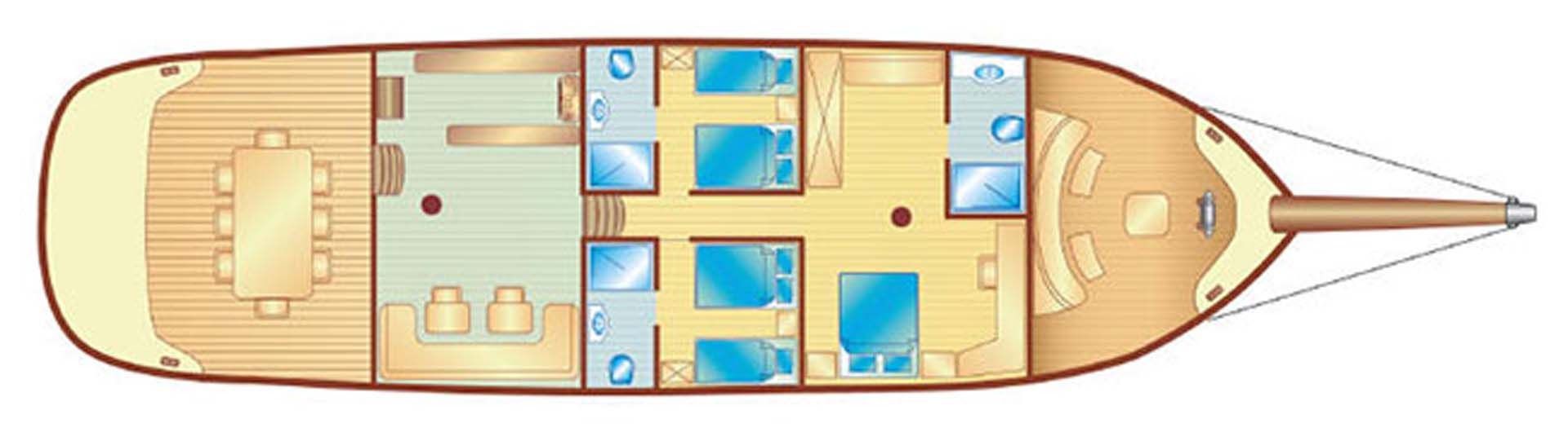 Artemis Simay layout diagram