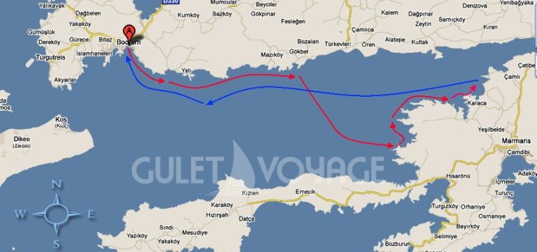 7 Nt Bodrum Gulf of Gokova Yacht Cruise | Bodrum gulet cruise