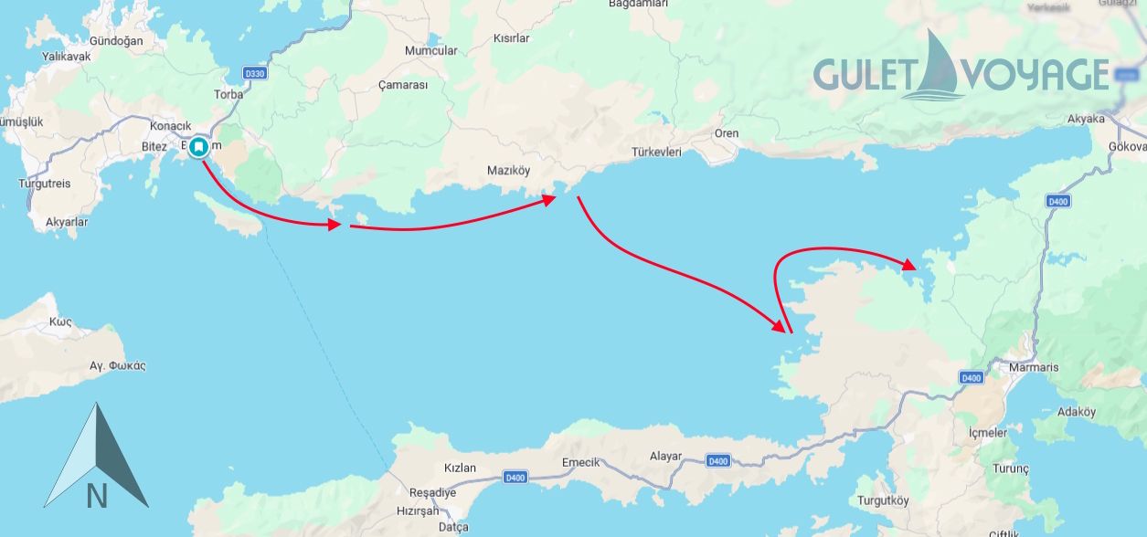 Bodrum - Karacasogut Cruise