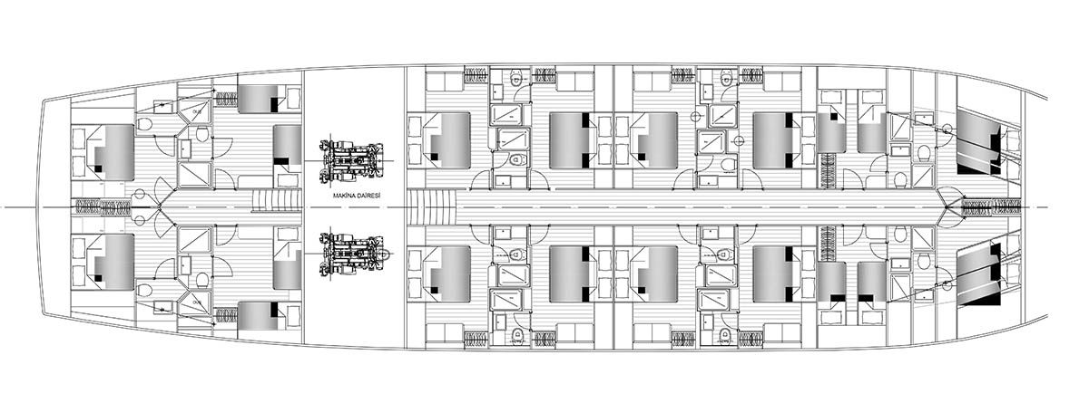Boreas layout diagram