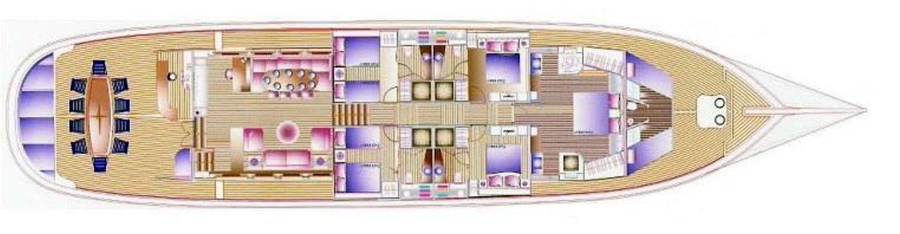 Cobra King layout diagram