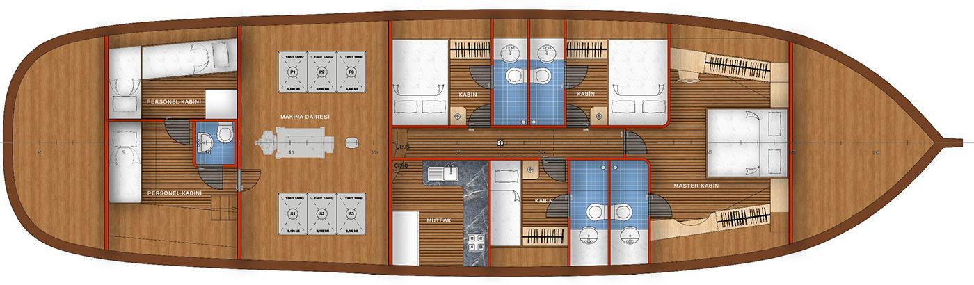 Elena layout diagram