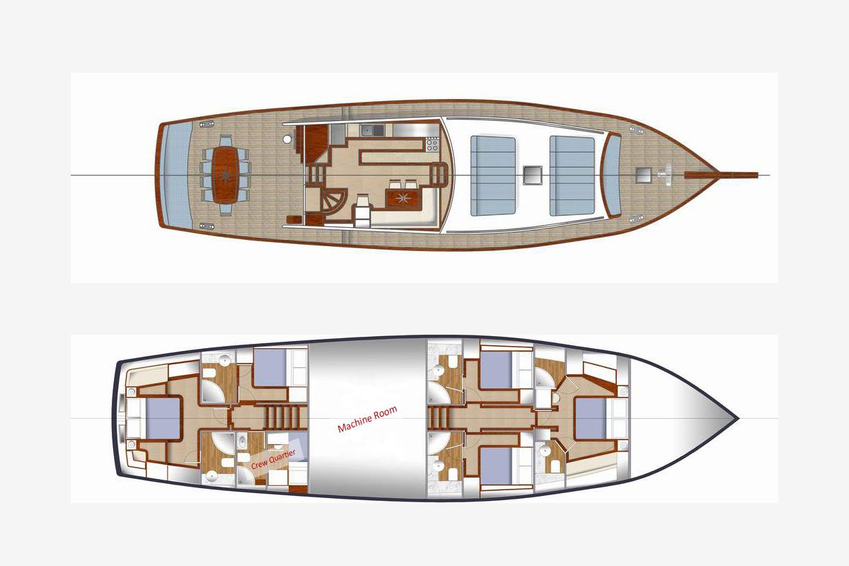 Grand Sailor layout diagram
