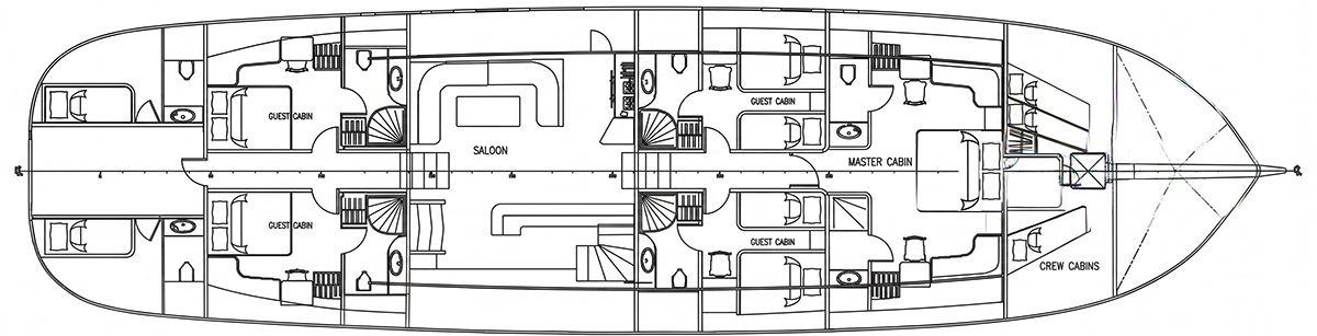 Estrella De Mar layout diagram