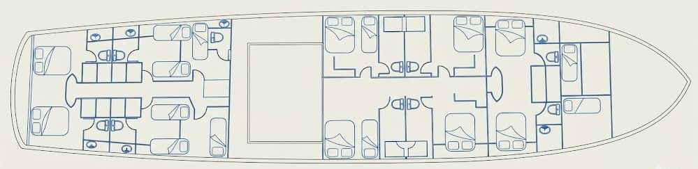 Holiday X layout diagram