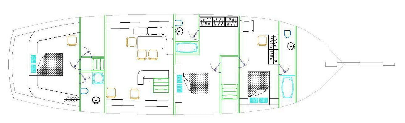 Primadonna layout diagram