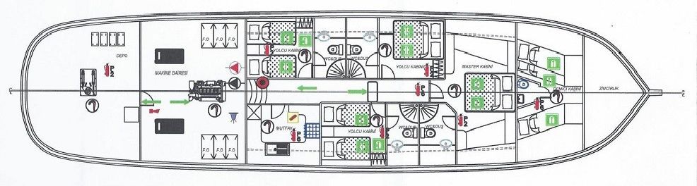 Ros Mare layout diagram