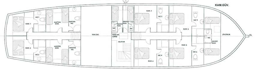 S Nur Taylan layout diagram