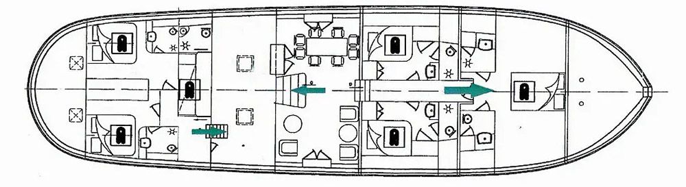 Summer Princess layout diagram