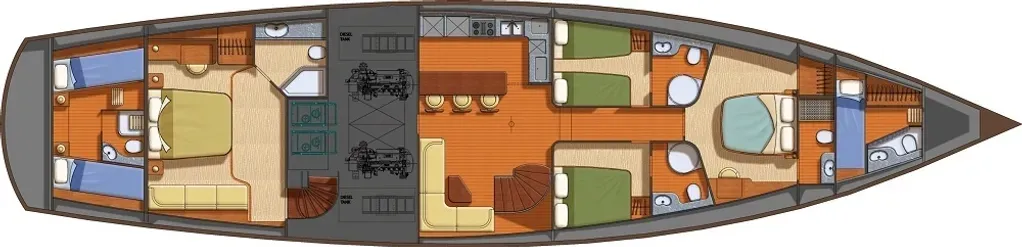 Tango Charlie layout diagram